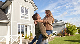 Symbolbild Baufinanzierung in der Elternzeit