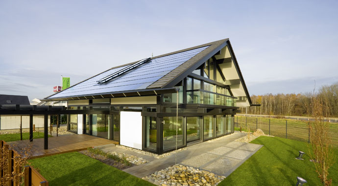 Huf Haus Musterhaus Art 5 Außenansicht