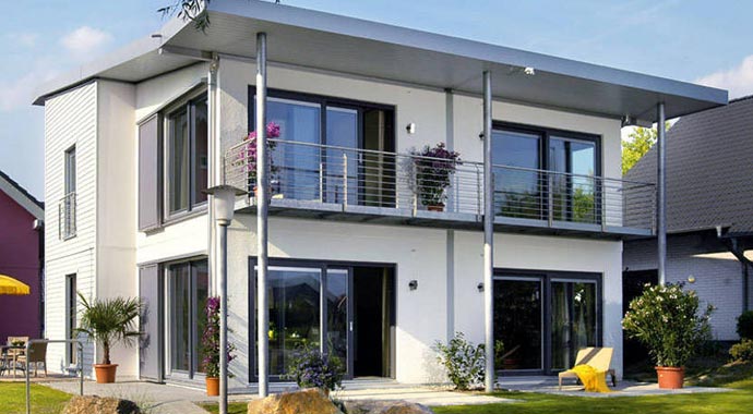 SchwörerHaus Musterhaus Plan E 15-158.1 Außenansicht