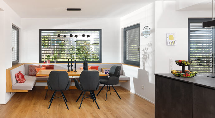 Essbereich Kundenhaus Schuller von SchwörerHaus