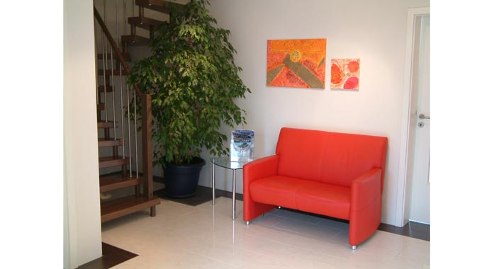 Town & Country Haus Musterhaus Lichthaus 152 Treppenaufgang