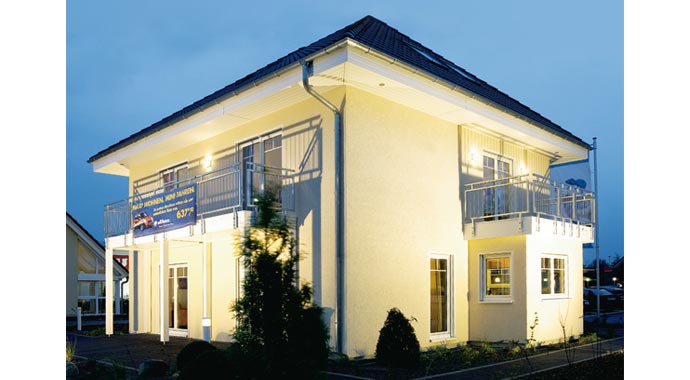 Allkauf Haus Musterhaus Kamen Außenansicht