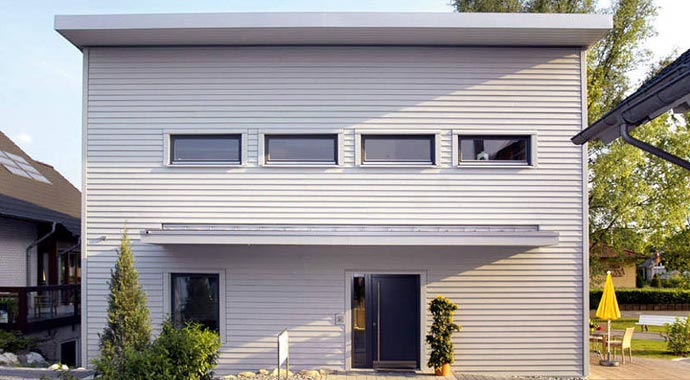 SchwörerHaus Musterhaus Plan E 15-158.1 Außenansicht