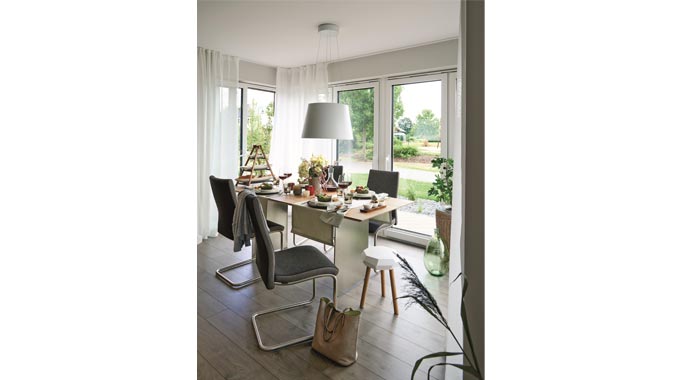 Viebrockhaus Musterhaus Maxime 1000 D Wohnidee-Haus Essbereich