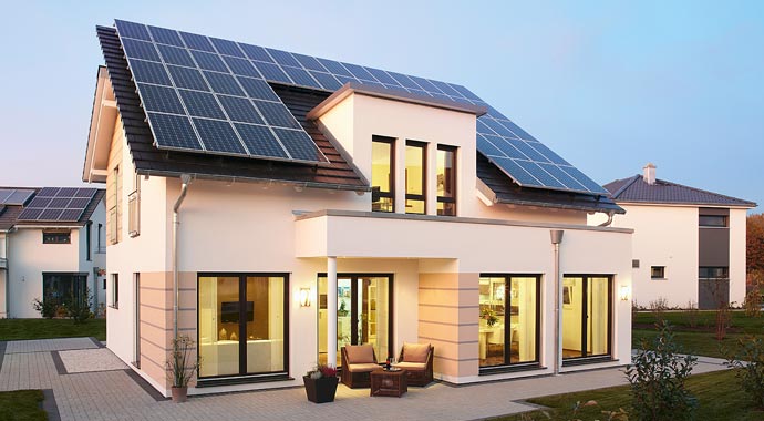 Rensch-Haus Musterhaus Avenio Außenansicht