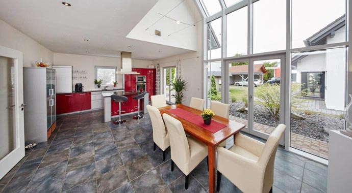 Gussek Haus Musterhaus Evita Essbereich