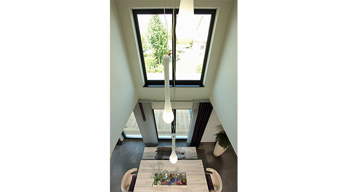 FingerHaus Musterhaus Neo 300 Essbereich