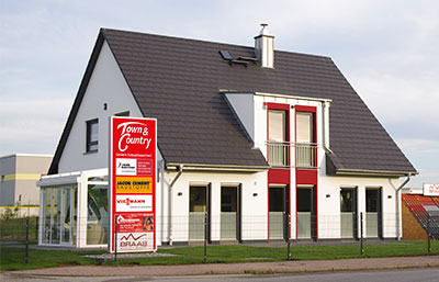 Town & Country Haus Musterhaus Flair 134 Außenansicht