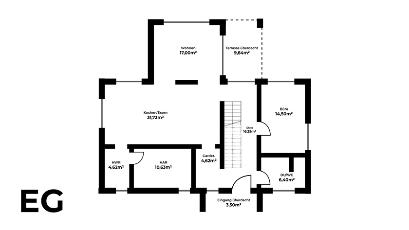 Grundriss Erdgeschoss