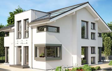 Bien-Zenker Musterhaus Celebration Pfullingen Außenansicht