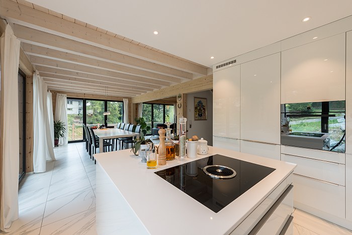 Haus am "Bächli": Offene Küche