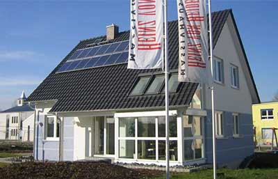 Heinz von Heiden Musterhaus Augsburg Außenansicht