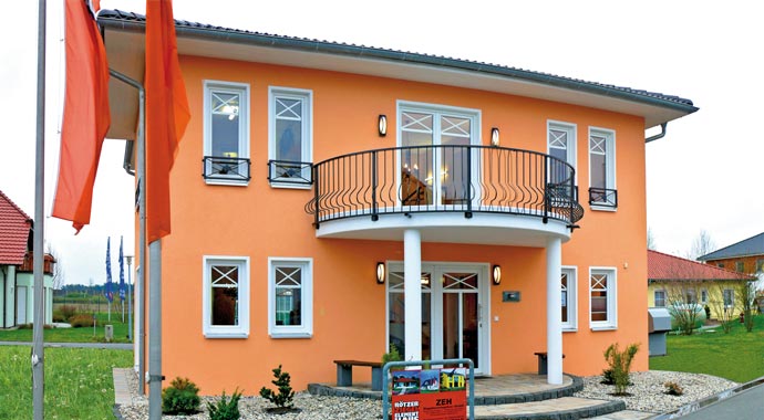 Rotzer Ziegel Element Haus Musterhaus Avenue 154