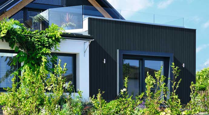 Consolan Wetterschutzfarbe für die Hausfassade