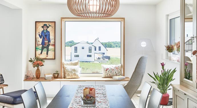 Wohnbereich Kaag von Fertighaus WEISS