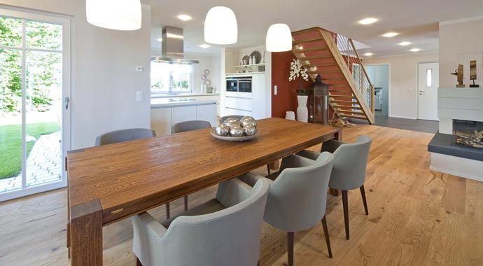 Haas Fertigbau Haas MH Poing 187 Essbereich