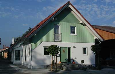 WeberHaus Musterhaus Rehm Außenansicht