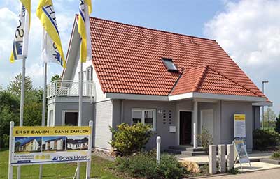 ScanHaus Musterhaus Erfurt Außenansicht