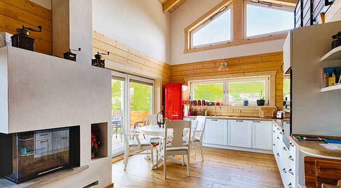 Küche Blockhaus Enztal von LéonWood