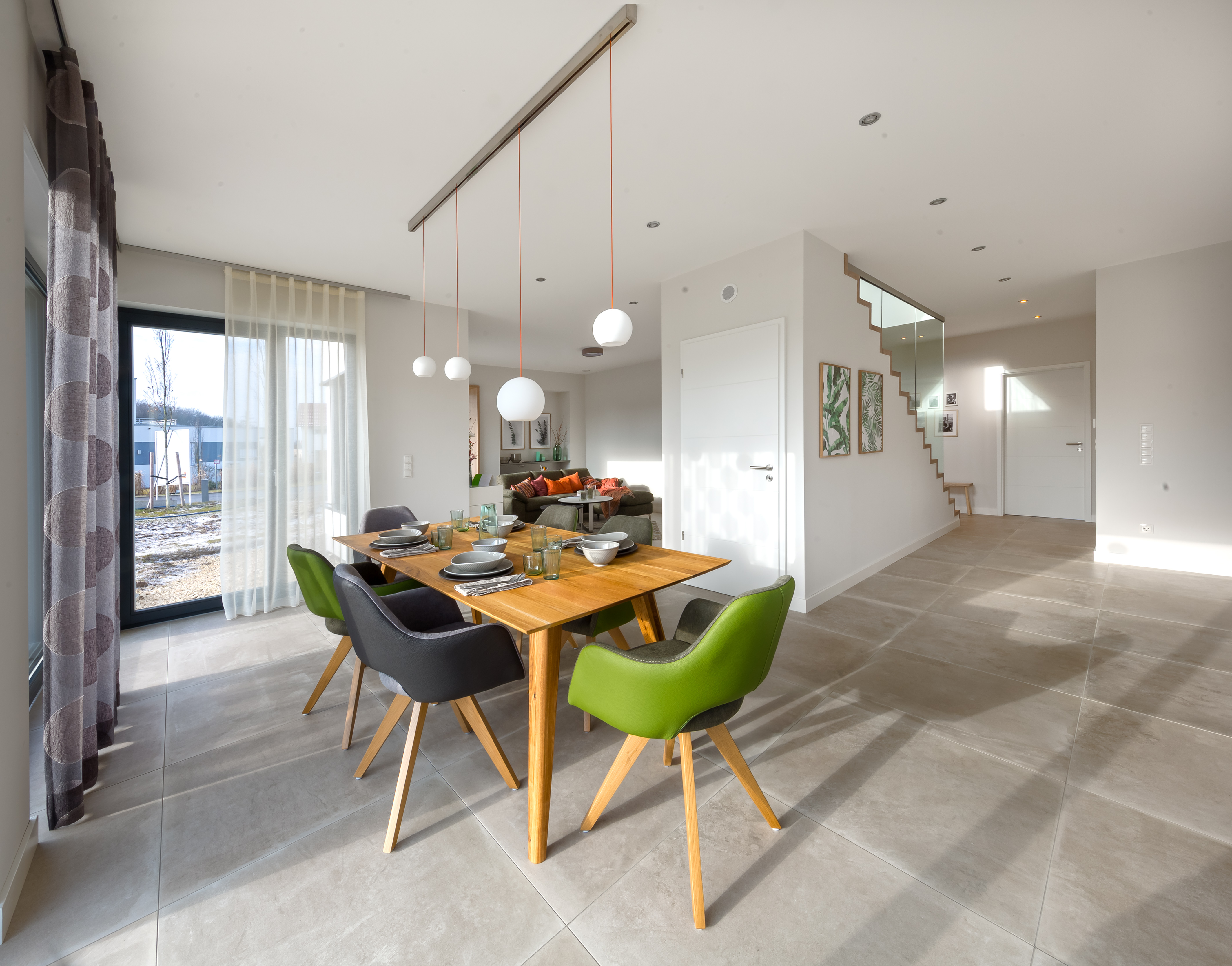 Musterhaus Alona Wohn- Essbereich