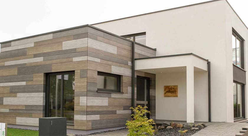 Albert-Haus Musterhaus Mannheim Außenansicht