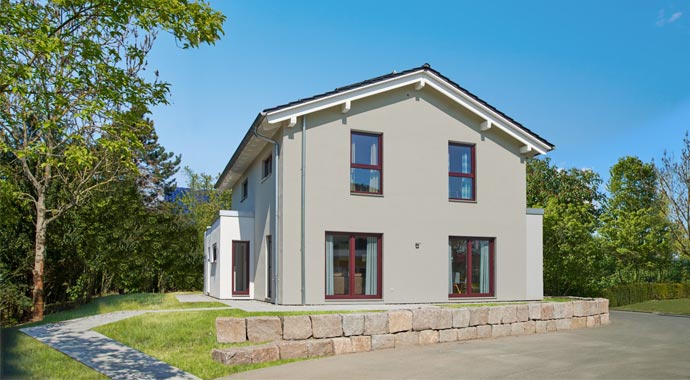 R 111.20 Musterhaus Mannheim von Fingerhut Haus Außenansicht