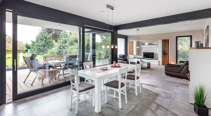 Essbereich Bungalow FUSION von Meisterstück-HAUS