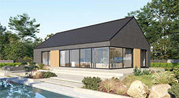 Außenansicht Bungalow VISION 154 von Danwood VISION