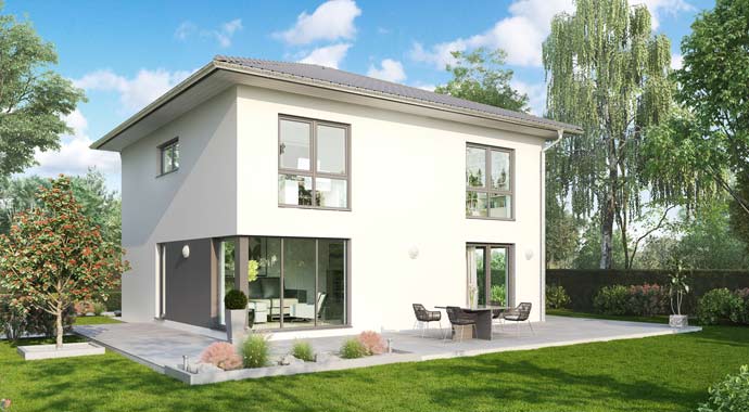 Außenansicht Haus Ravenna von HELMA Eigenheimbau