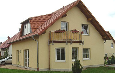 Town & Country Haus Musterhaus Mehrplatzhaus 111 Außenansicht