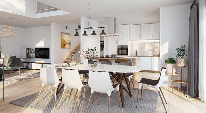 Essbereich | Foto: FAVORIT Massivhaus