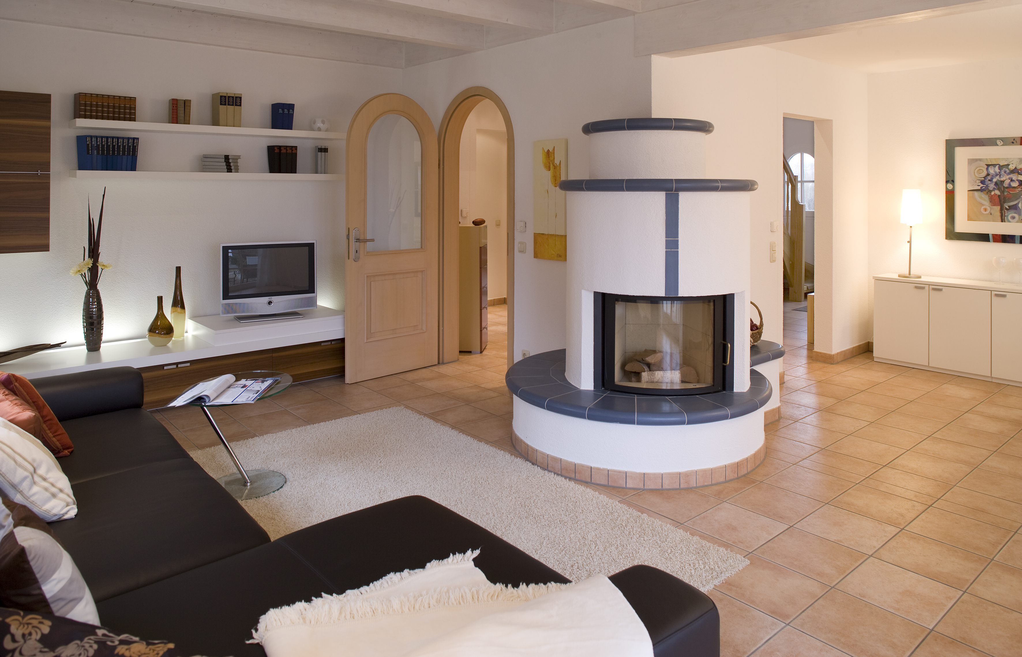 Musterhaus Poing Wohnbereich