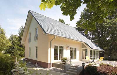 Allkauf Haus Musterhaus Berlin-Spandau Außenansicht