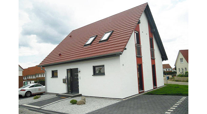 Town & Country Haus Musterhaus Flair 125 Außenansicht