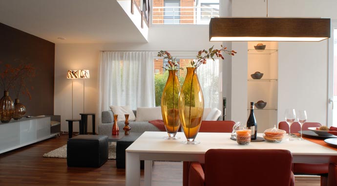 Haas Fertigbau Haas MH Suhr 179 Wohnbereich